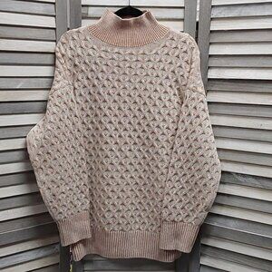 Women's Mock Turtleneck Sweater | Knox Rose | Large